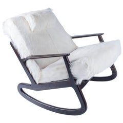 Mid-Century Modern Italian Rocking Chair