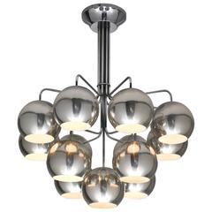 Modern Chrome Chandelier