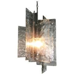 Carlo Nason for Mazzega Chandelier in Murano Glass, circa 1960 7