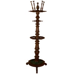 19th Century Historicism Late Biedermeier Style Wadrobe Stands