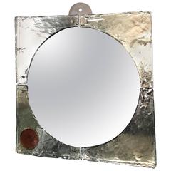 Mid-Century Modern Mirror by Fratelli Toso, from "Laguna" Series