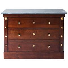 Unusual Gentleman's French Empire Commode of Fine Quality, circa 1810