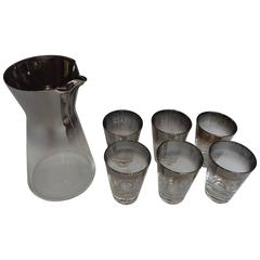 1960s Mid-Century Cocktail Set Attributed to Dorothy Thorpe 2