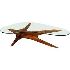 Adrian Pearsall Attributed Coffee Table