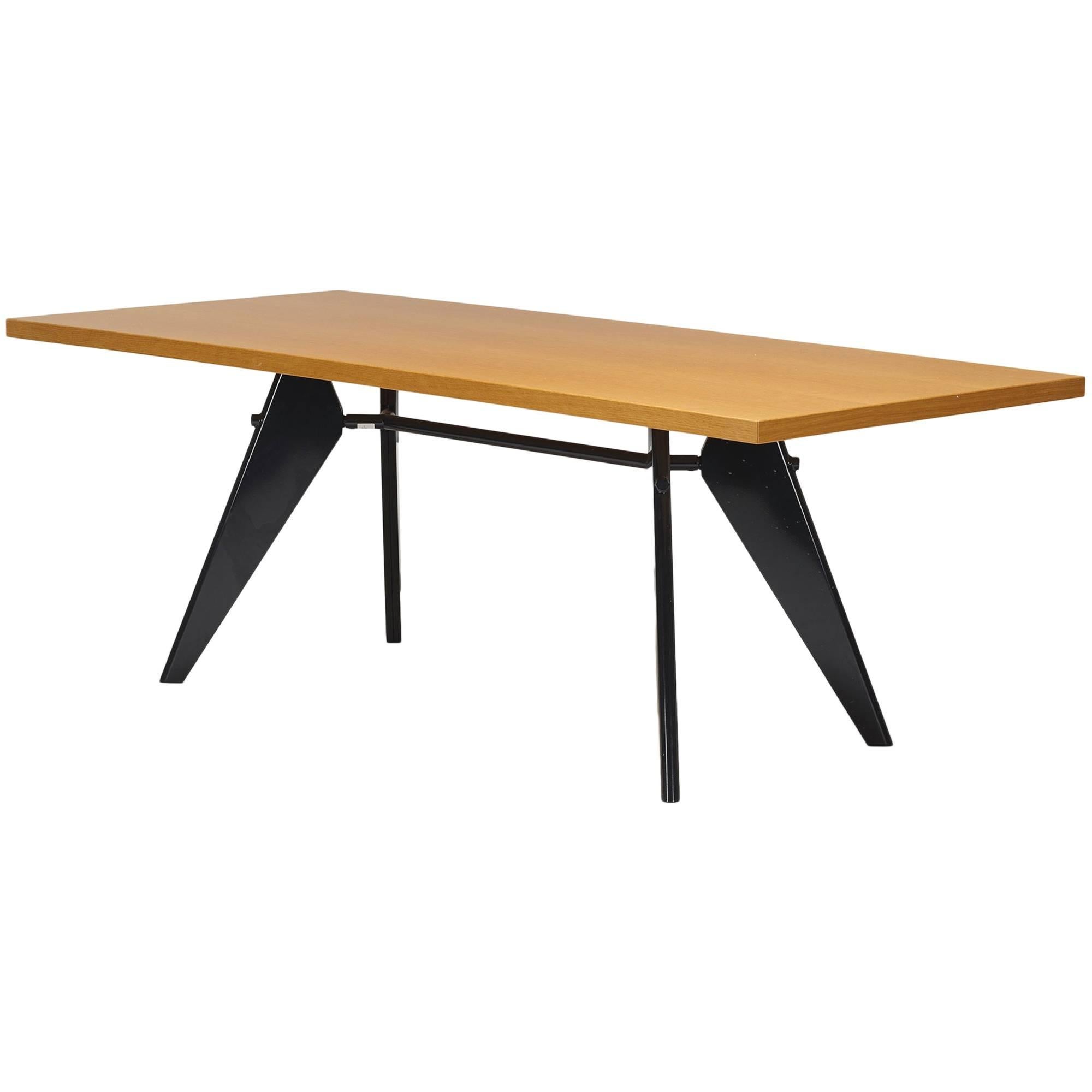 Dining Table by Jean Prouvé for Vitra For Sale