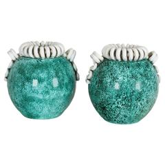 Pair of Sainte Radegonde Vases