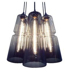 Groove Series Aurae Chandelier - Modern Handmade Lighting - Made to Order 4