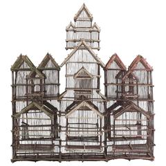 Antique Architectural Birdcage