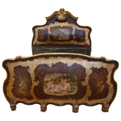 Antique 19th Century Venetian Bed