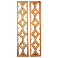 Early 20th Century Oak Gothic Panels with Deep Relief 12