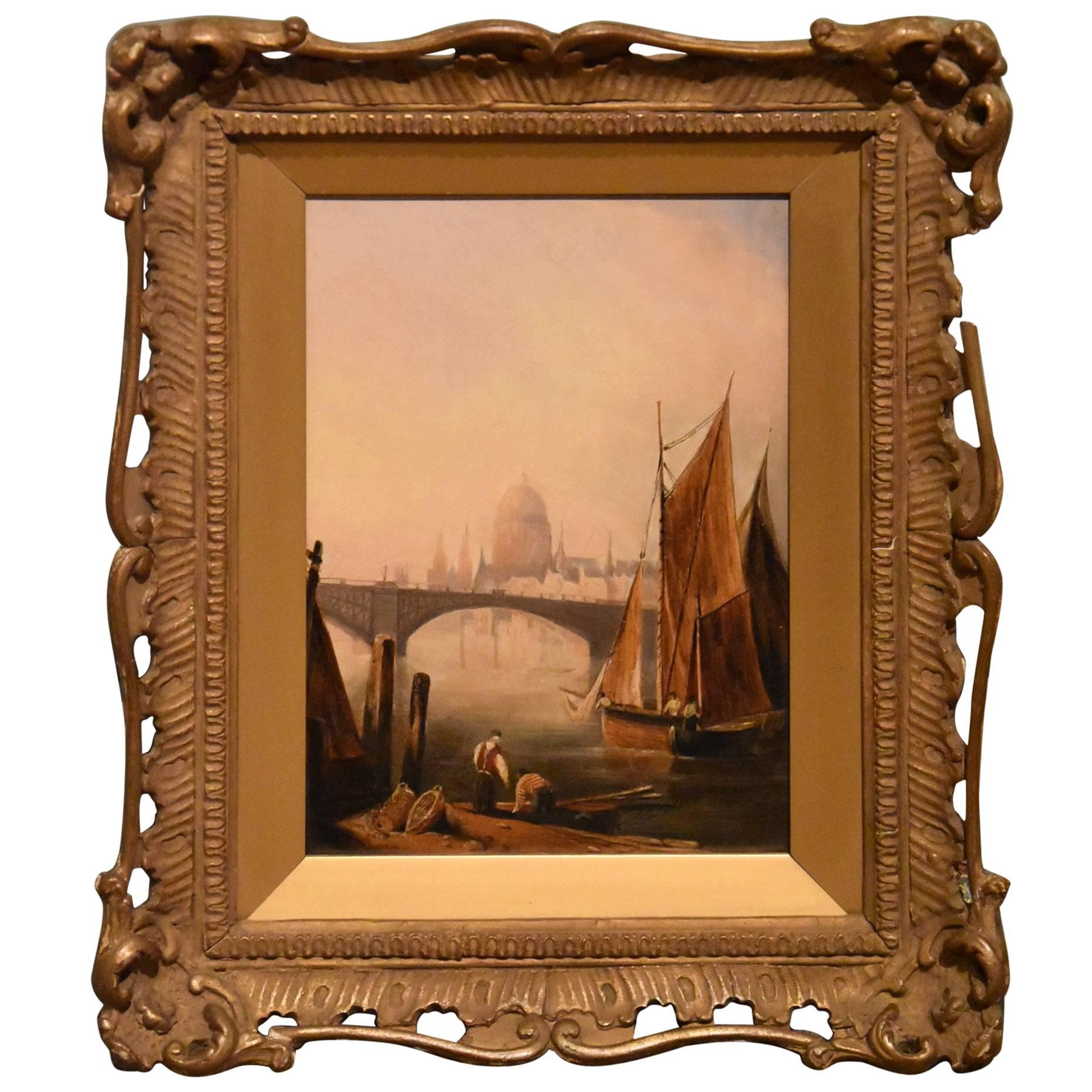"London" Style of J.D Turner For Sale