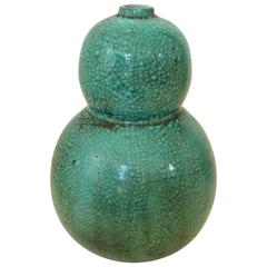 Primavera Glazed Ceramic Vase, circa 1930, France