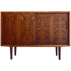 Aage Hundevad Sideboard with Sliding Doors and Interior Drawers