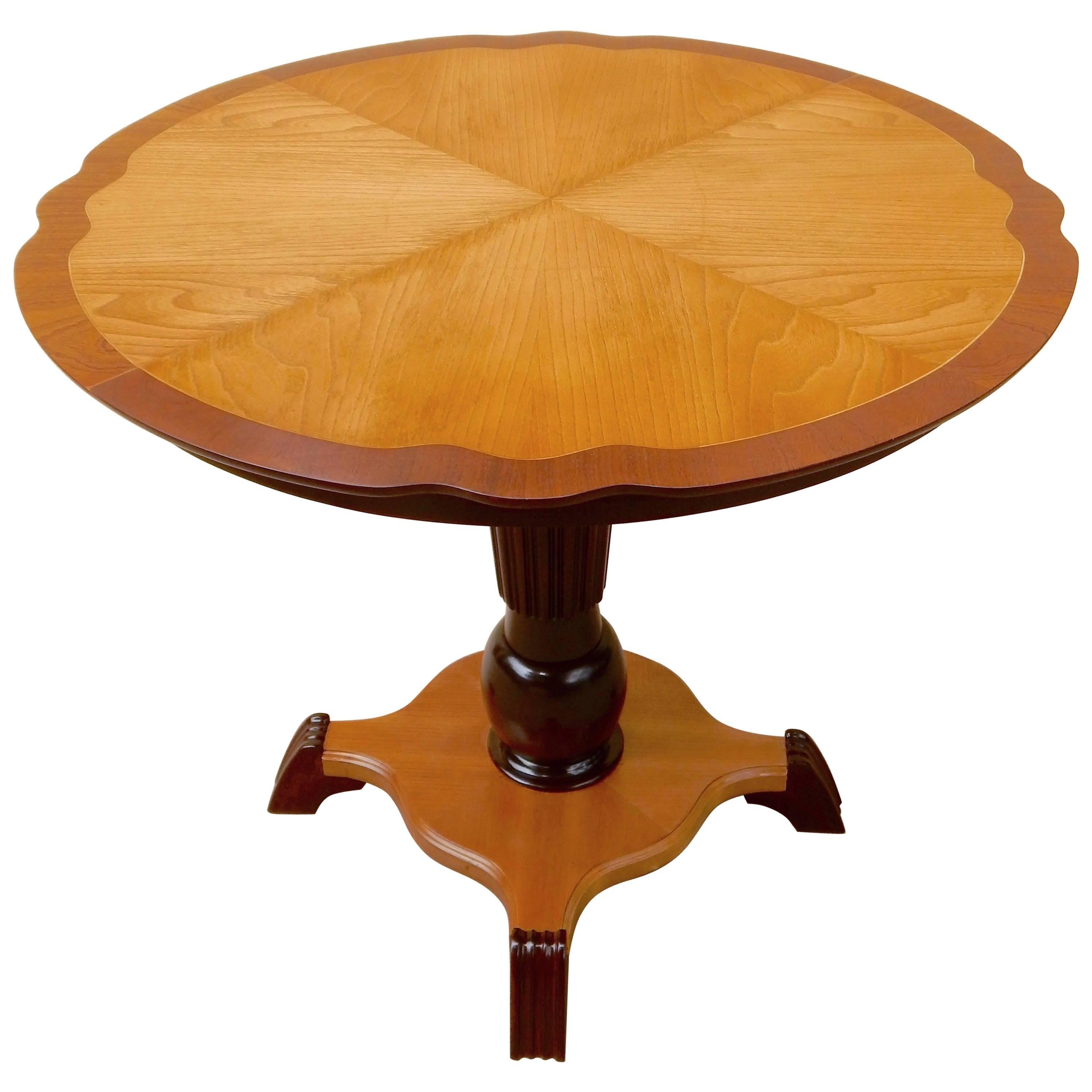 Swedish Art Moderne Game Table, circa 1940 For Sale