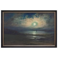 Neil Reid Mitchill Moon Light Seascape
