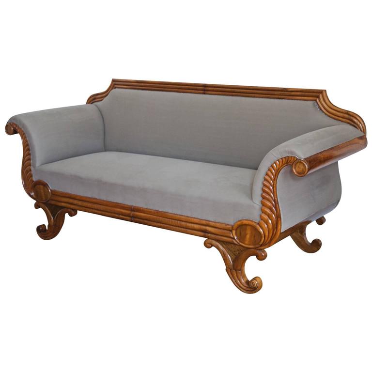 Biedermeier Sofa, Prob. Vienna, circa 1830 1