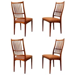 Set of Four Dining Chairs, Denmark, circa 1960