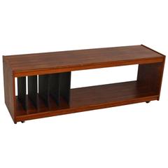 Danish Rosewood Retro Sideboard or Record Cabinet, T.V Stand