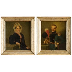 Pair of Belgian Portraits