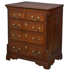 Georgian Oak Chest of Drawers, Small Country Chest 5