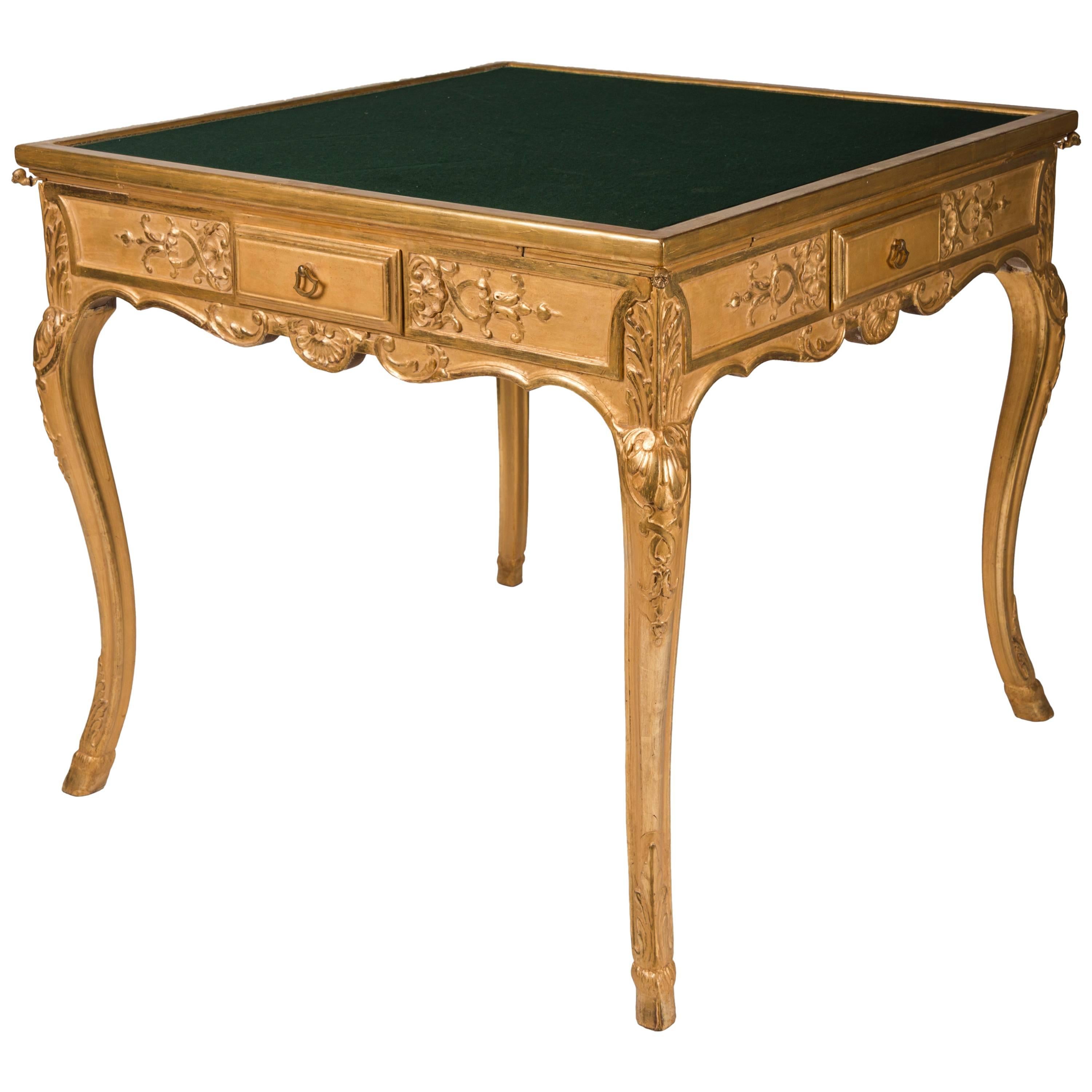 Regency Style Game Table For Sale