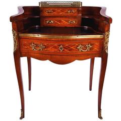 French Louis XV Inlaid Writing Table