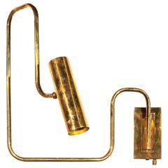 Brass Handmade Pivot Light Wall Sconce Designed by Christopher Gentner 8