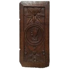 Hand-Carved Renaissance Panel 4