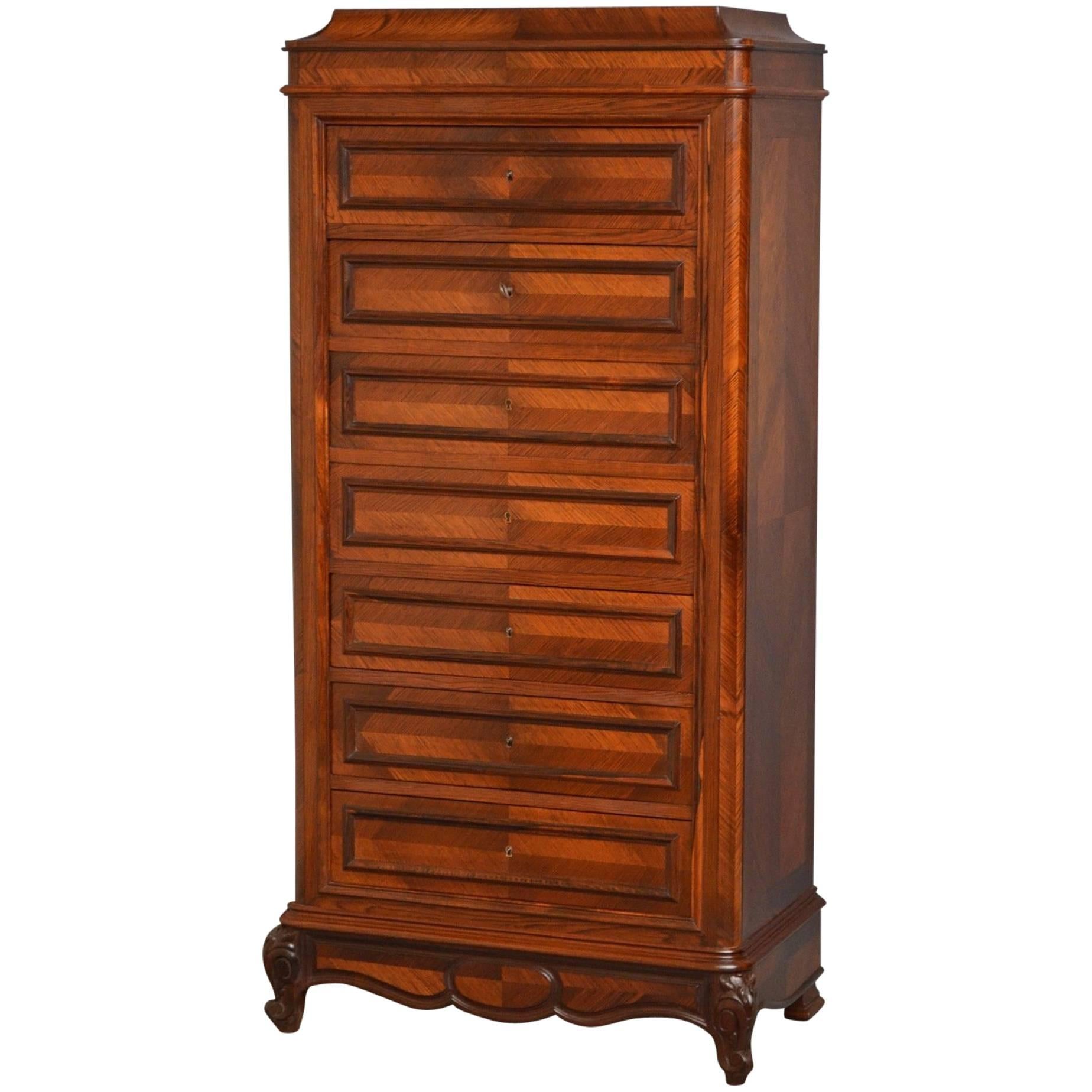 Fine French Chest of Drawers with Secretaire