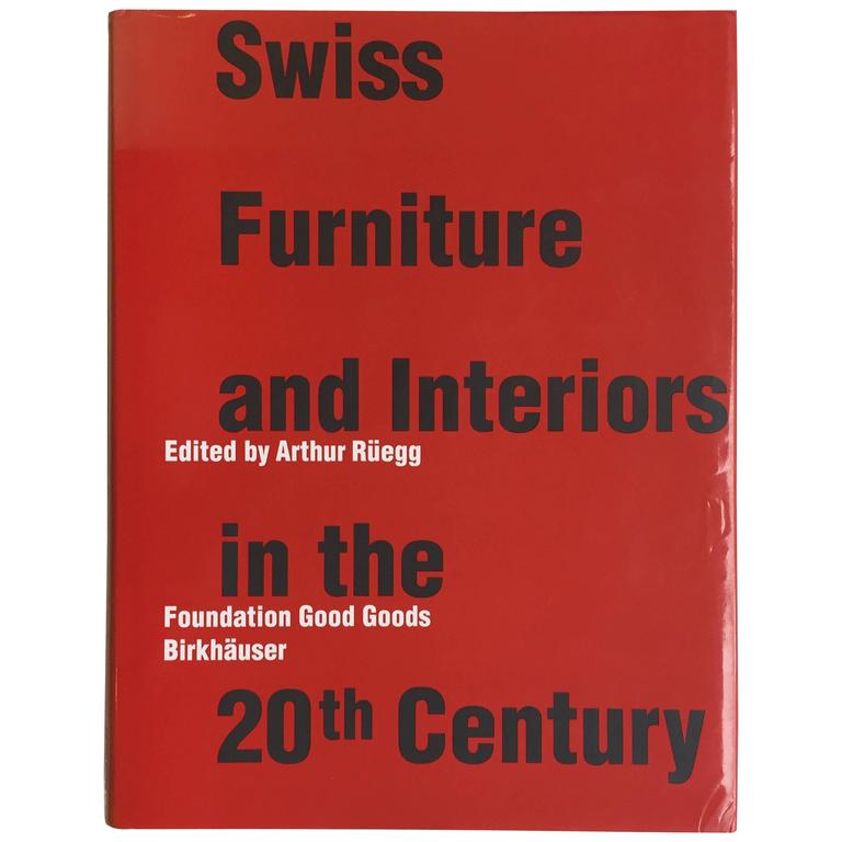 Swiss Furniture and Interiors in the 20th Century For Sale at 1stdibs