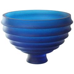 20th Century Scallop Bowl Glass Vessel 11