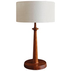 Handcrafted Table Lamp by Tom Tramel, 1970s