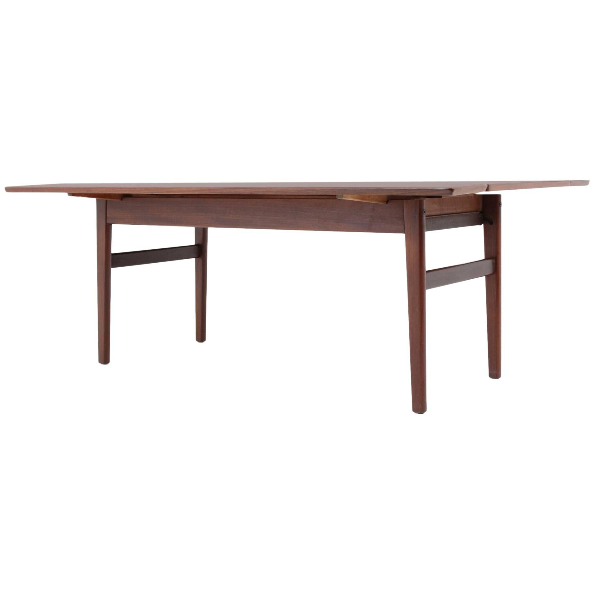 Danish Teak Elevator Table