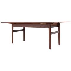 Danish Teak Elevator Table