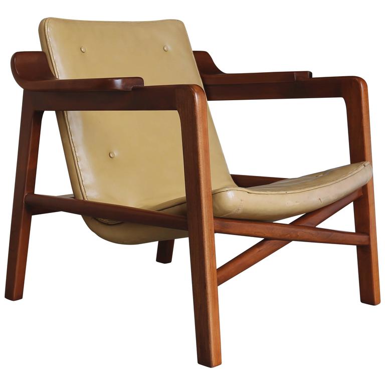 "Fireplace" Chair by Tove and Edvard Kindt Larsen For Sale at 1stdibs