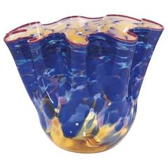 20th Century A Macchia Form with Red Lip Wrap Glass Sculpture 10