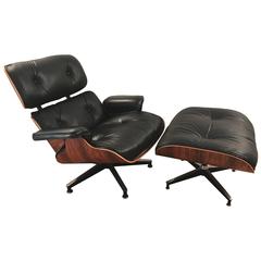 Charles and Ray Eames, Herman Miller, Rosewood 670 Lounge & 671 Ottoman