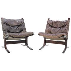 1960s Set of Two Ingmar Relling "Siesta Chair" for Westnofa Norway