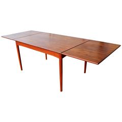 Danish Teak Extension Dining Table by Børge Mogensen for Soborg Danish Teak Extension Dining Table by Børge Mogensen for Soborg