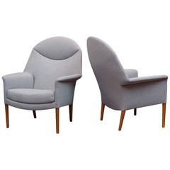 Willy Beck Lounge Chairs, Model 4401 6