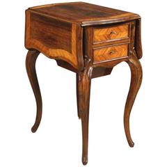 19th Century French Side Table in Rosewood