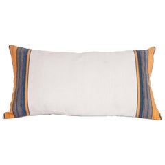 Mid-20th Century Pillow Made Out of a Cotton Flat-Weave