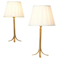 Karl Hagenauer Table Lamps, Vienna, 1930s