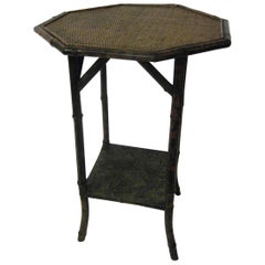 19th century Aesthetic Movement Tiger Bamboo Table