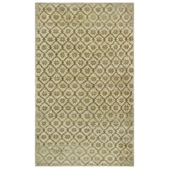 Hand-woven Wool Retro Turkish Rug