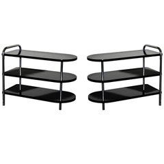 Wolfgang Hoffman Tri Tier Tables