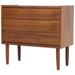 Small Danish Teak Chest of Drawers, 1960s