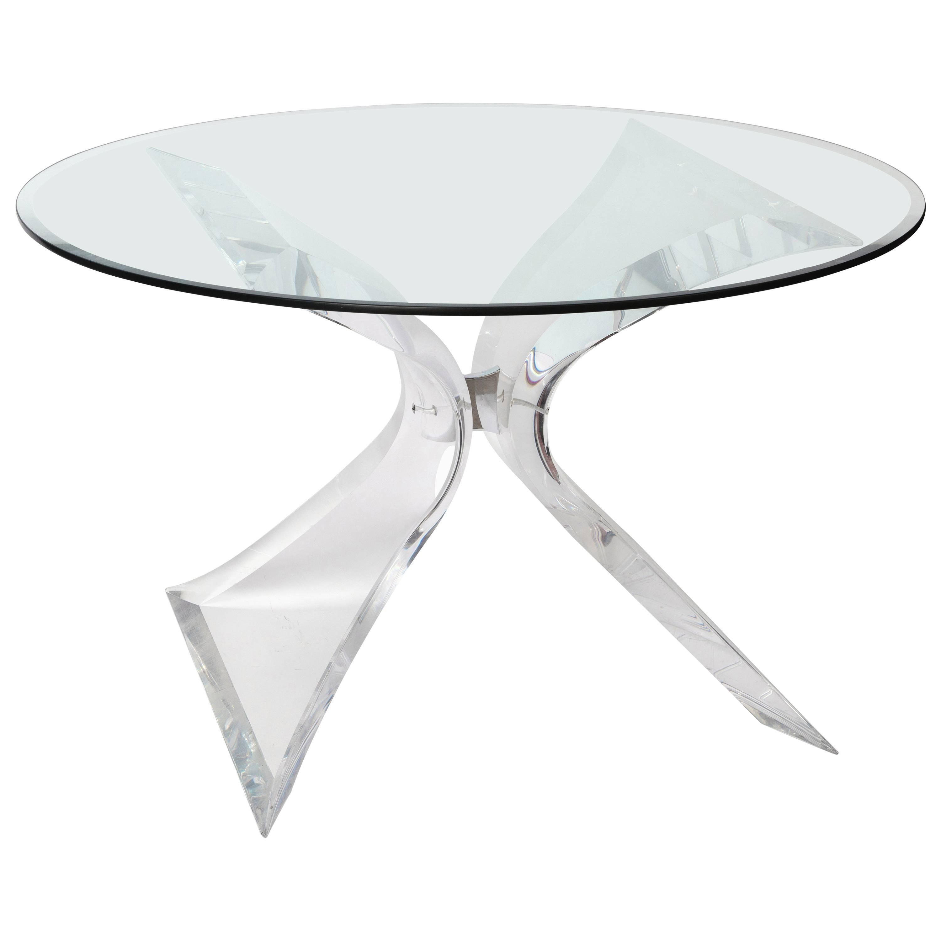 Butterfly Dining Table by Lion in Frost For Sale