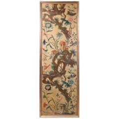 Set of Four 18th Century Chinoiserie Paintings on Canvas
