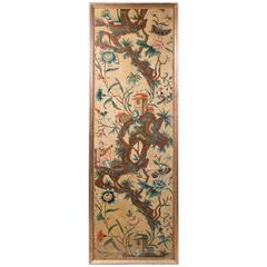 Set of Four 18th Century Chinoiserie Paintings on Canvas 9